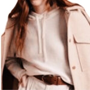 🖤 New Banana Republic Ribbed Cropped Hooded Sweater🖤